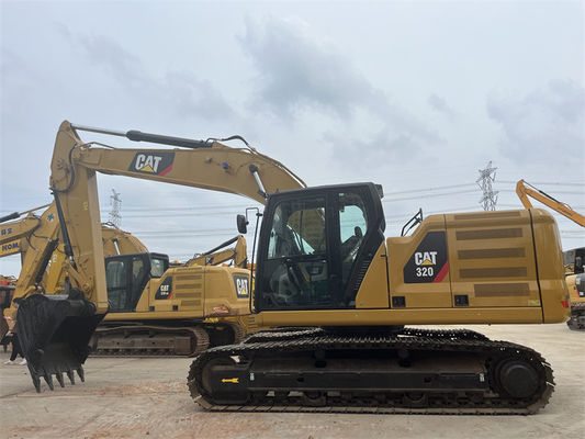 ใช้ CAT 320 Excavator 6 กระบอก มือสอง Caterpillar 320 Excavator