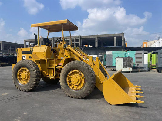 เครื่องบรรทุกล้อ Caterpillar Cat 910 มือสอง เครื่องบรรทุกด้านหน้า CAT 910