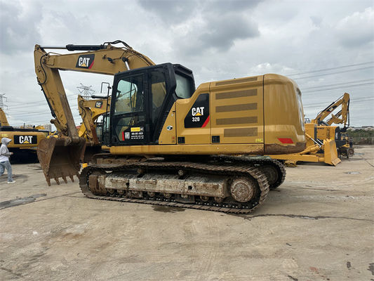 เครื่องขุด CAT 320 ที่ใช้เดิม พร้อมเครื่อง C4.4 เครื่องขุด Caterpillar 320