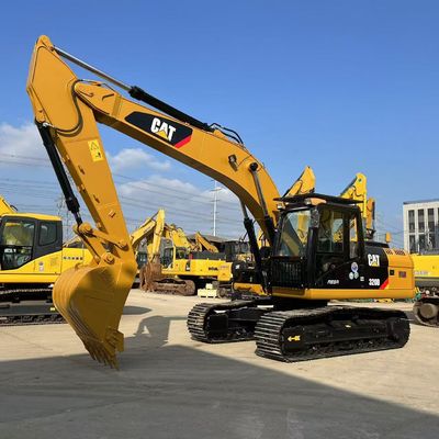 20 ตัน CAT 320D Excavator สภาพดีเยี่ยม ขนาดกลาง สําหรับการก่อสร้างเหมืองแร่