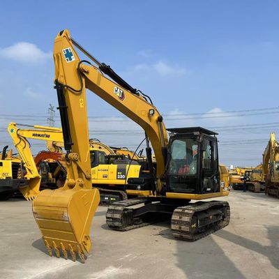 12 ตัน CAT 312D Excavator กับรองเท้ายาง เครื่อง C4.4