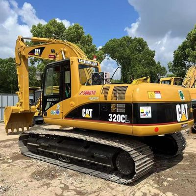 110 KW เครื่องขุดไฮดรอลิก CAT 320CL ที่ปรับปรุงใหม่