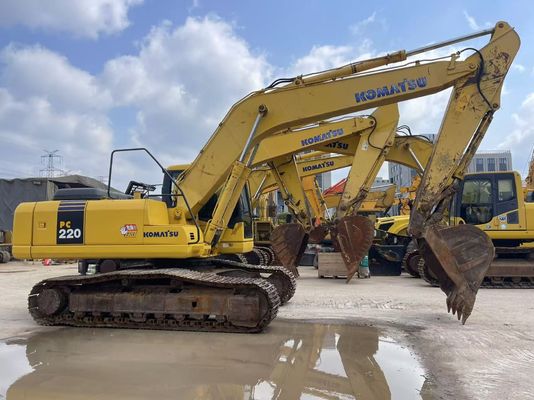 อุปกรณ์ขุด Komatsu PC220-7 ที่ใช้