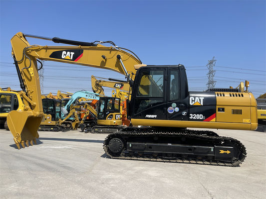 ใช้ Caterpillar 320D2 Excavator 20 ตัน Excavator แมวขนาดกลาง