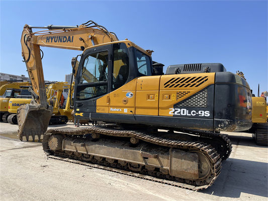 สีแท้เกาหลี ใช้ Hyundai R220LC-9S Excavator Hyundai 220 Crawler Digger