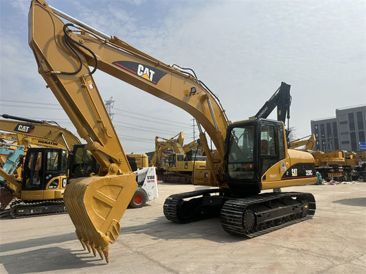 อุปกรณ์ขุด Caterpillar 320C ที่ใช้สะอาด สภาพดี