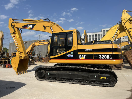สะอาดใช้ Caterpillar 320BL Excavator 20 ตัน Cat Excavator ในสภาพดี