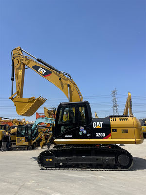 เครื่องขุด CAT 320D ที่ใช้ใหม่ 20 ตัน เครื่องขุด Caterpillar 320D 320C 320DL ที่ใช้