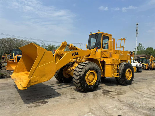 เครื่องจักรกลก่อสร้างมือสอง เครื่องบรรทุกล้อ Cat 966E