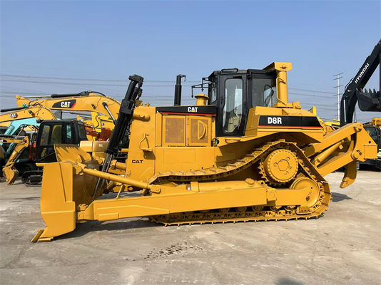 รถปราบดิน CAT D8R มือสอง รถแทรกเตอร์ตีนตะขาบ Caterpillar
