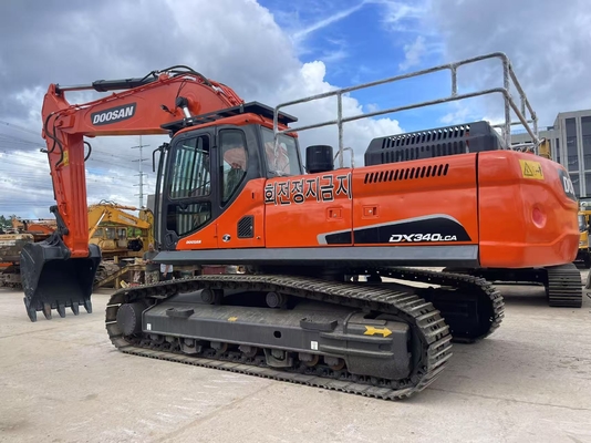 รถขุด Doosan DX340LCA มือสองสมรรถนะสูง รถขุด Doosan มือสอง