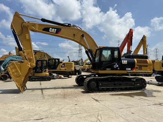 รถขุด Caterpillar 330D ใช้แล้ว ขนาด 30 ตัน รถขุด Cat สำหรับขาย