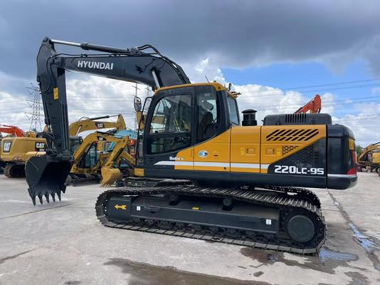 รถขุด Hyundai R220LC-9S รุ่นมือสอง รถขุด 22T Crawler 1.2m3 Bucket