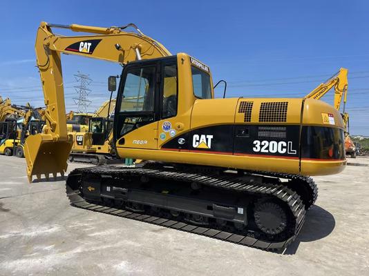 รถขุดตีนตะขาบแบบคลาสสิก Cat 320cl รถขุดไฮดรอลิก