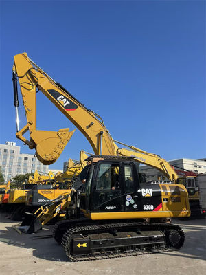 รถขุด CAT 320D มือสอง 20 ตัน รถขุด Caterpillar มือสอง พร้อมชั่วโมงการทำงานต่ำ