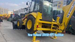 แบคโฮ หน้าตักหลังขุด New Holland LB95B-4PT มือสอง